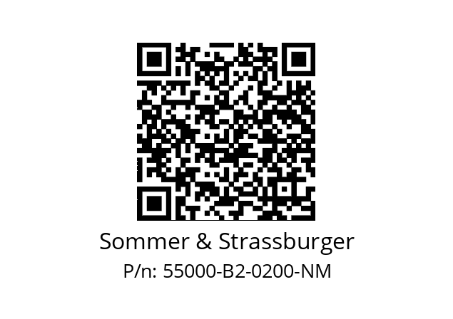   Sommer & Strassburger 55000-B2-0200-NM