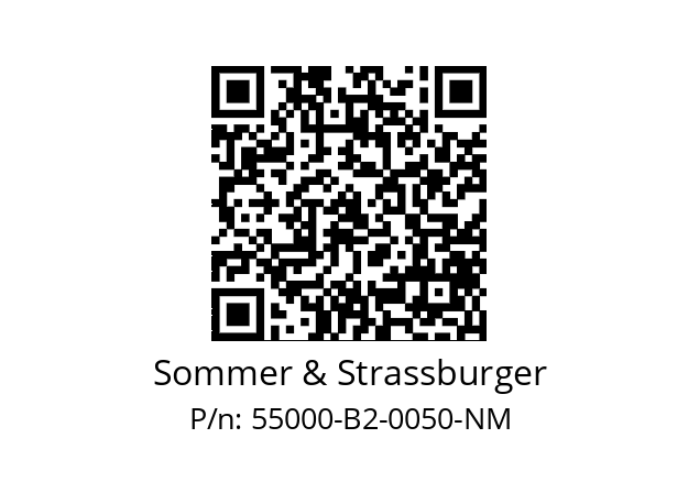   Sommer & Strassburger 55000-B2-0050-NM