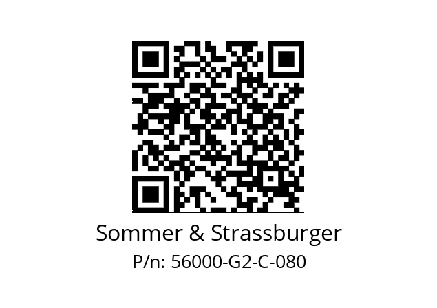   Sommer & Strassburger 56000-G2-C-080