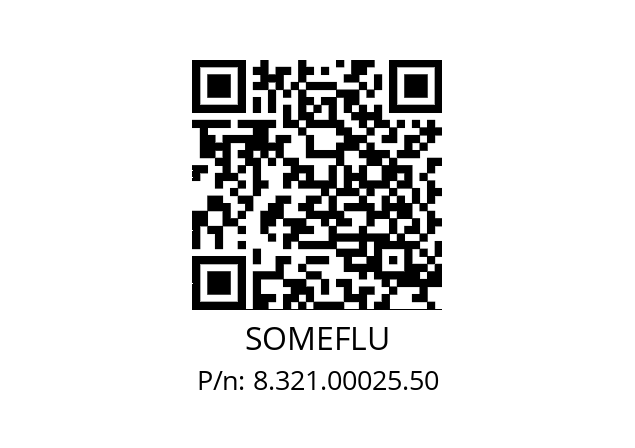   SOMEFLU 8.321.00025.50