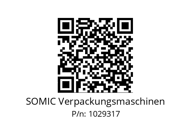   SOMIC Verpackungsmaschinen 1029317