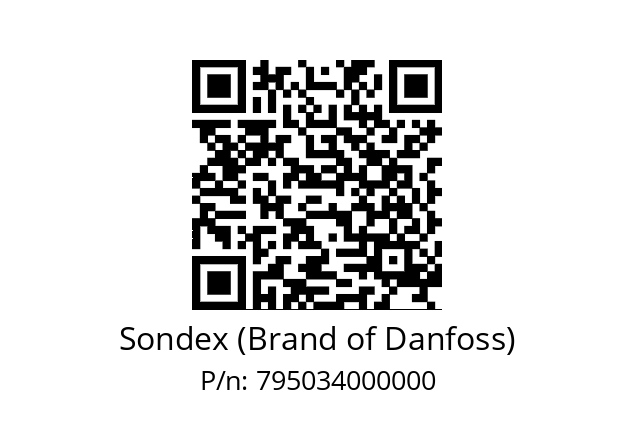   Sondex (Brand of Danfoss) 795034000000