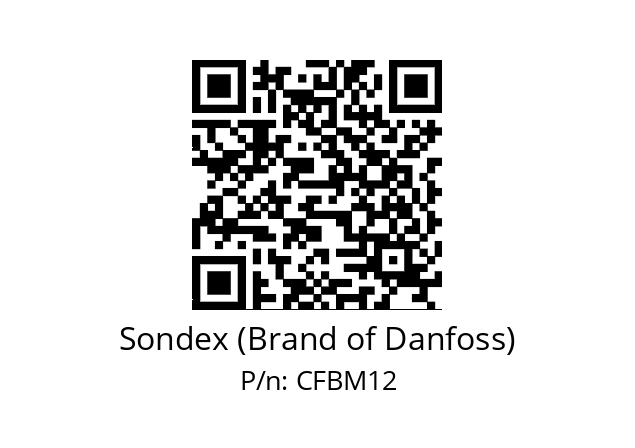   Sondex (Brand of Danfoss) CFBM12