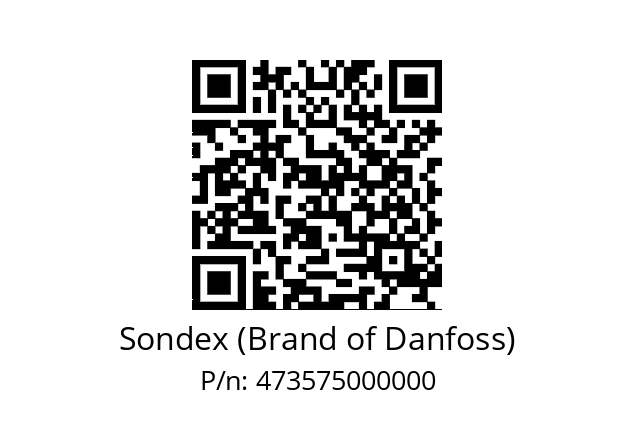   Sondex (Brand of Danfoss) 473575000000