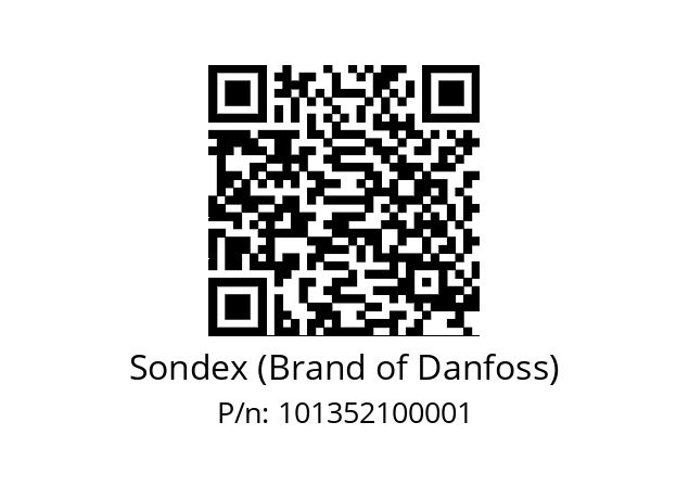   Sondex (Brand of Danfoss) 101352100001