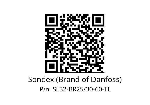   Sondex (Brand of Danfoss) SL32-BR25/30-60-TL