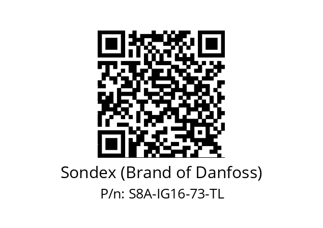   Sondex (Brand of Danfoss) S8A-IG16-73-TL