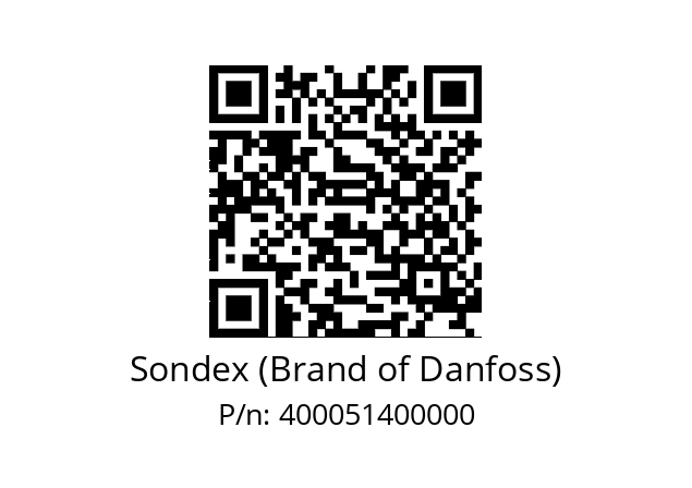   Sondex (Brand of Danfoss) 400051400000