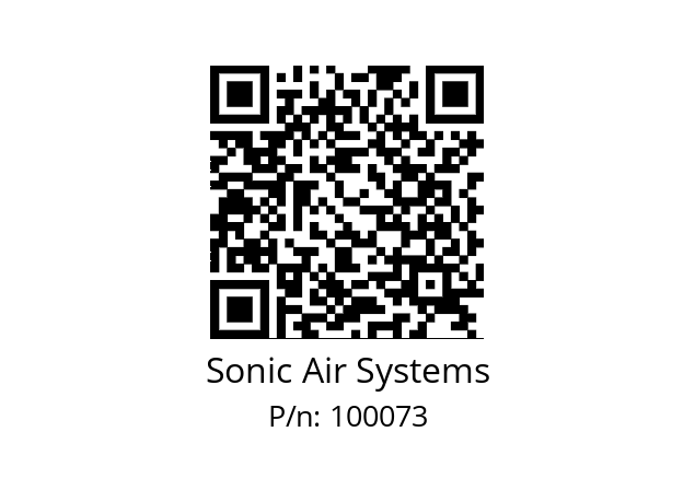   Sonic Air Systems 100073