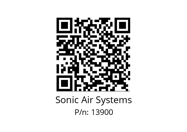   Sonic Air Systems 13900