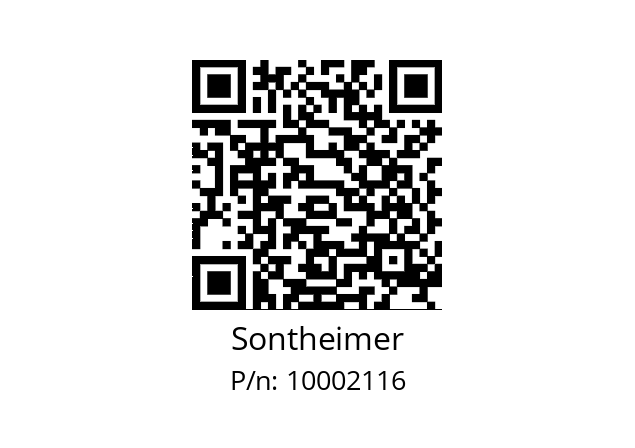   Sontheimer 10002116