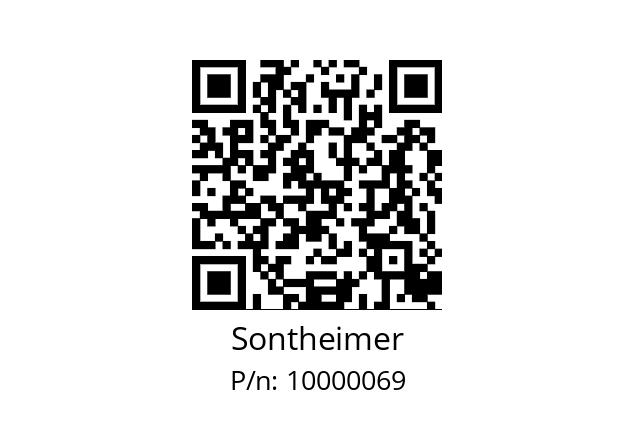   Sontheimer 10000069