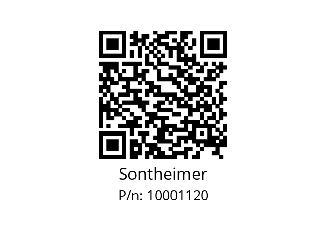   Sontheimer 10001120