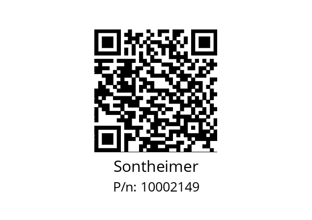   Sontheimer 10002149