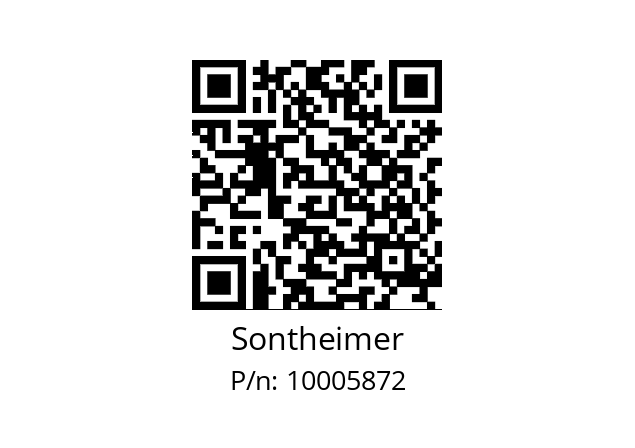   Sontheimer 10005872