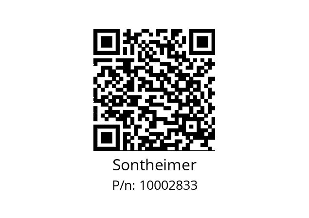   Sontheimer 10002833