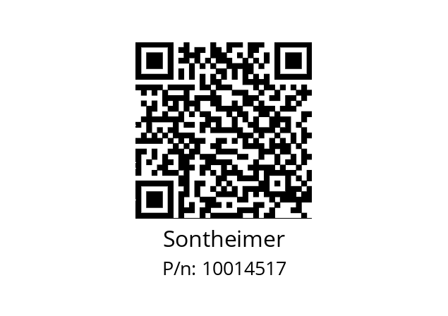   Sontheimer 10014517