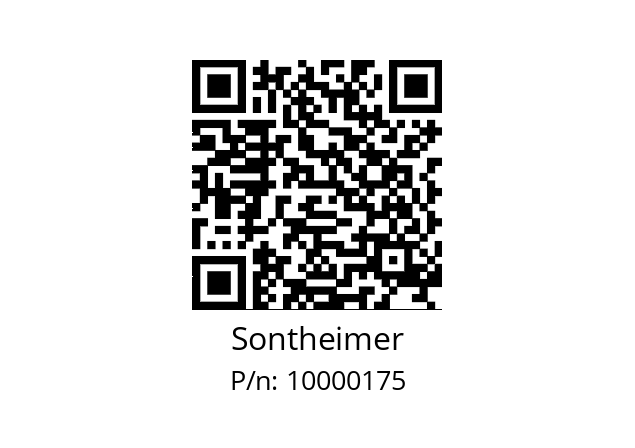   Sontheimer 10000175