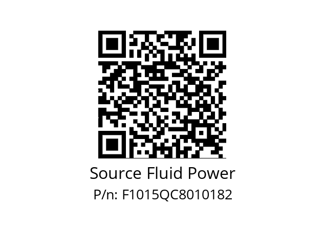   Source Fluid Power F1015QC8010182