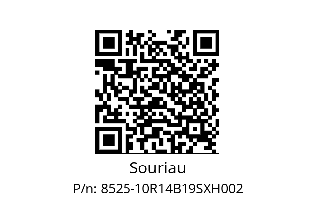   Souriau 8525-10R14B19SXH002