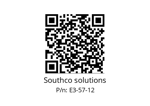   Southco solutions E3-57-12