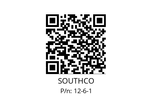   SOUTHCO 12-6-1