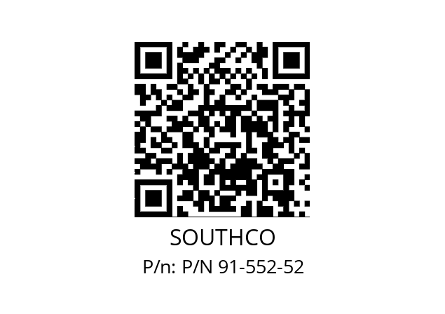   SOUTHCO P/N 91-552-52