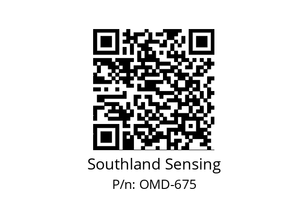   Southland Sensing OMD-675