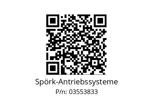   Spörk-Antriebssysteme 03553833