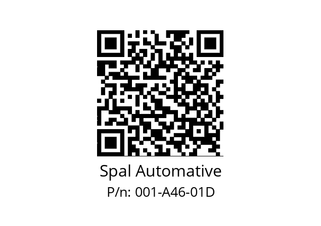   Spal Automative 001-A46-01D