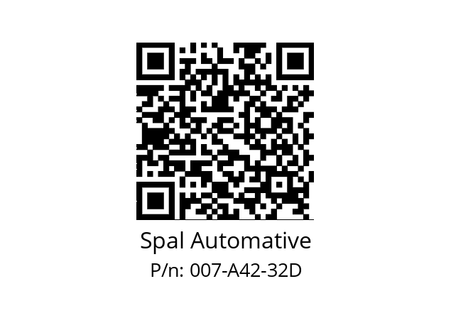   Spal Automative 007-A42-32D