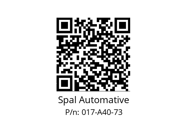   Spal Automative 017-A40-73