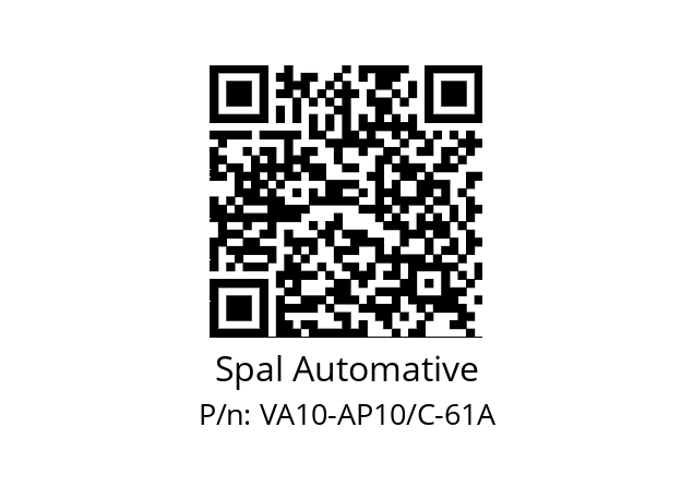   Spal Automative VA10-AP10/C-61A