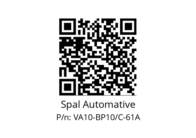   Spal Automative VA10-BP10/C-61A