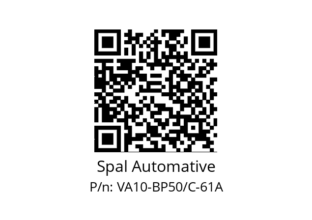   Spal Automative VA10-BP50/C-61A