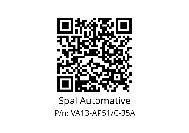   Spal Automative VA13-AP51/C-35A