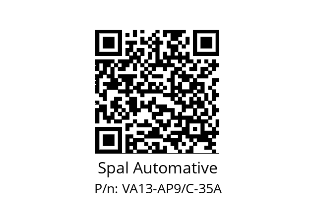   Spal Automative VA13-AP9/C-35A