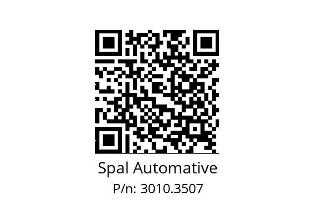   Spal Automative 3010.3507