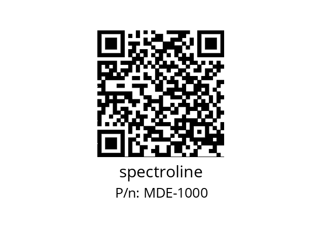   spectroline MDE-1000