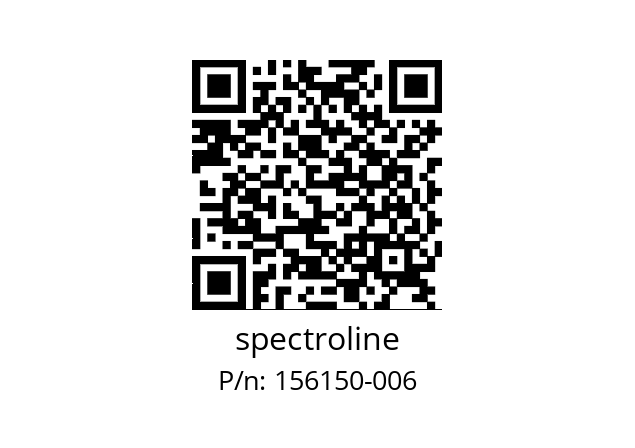   spectroline 156150-006