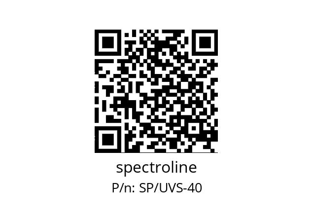   spectroline SP/UVS-40