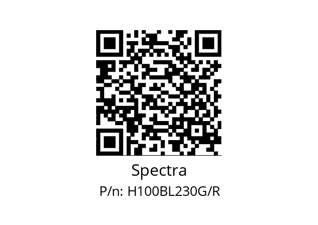   Spectra H100ВL230G/R