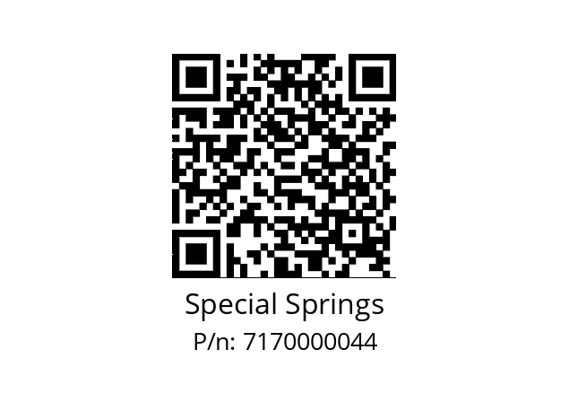   Special Springs 7170000044