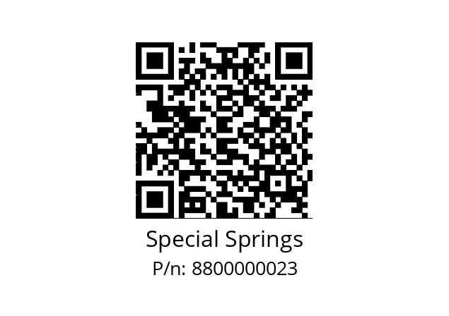   Special Springs 8800000023