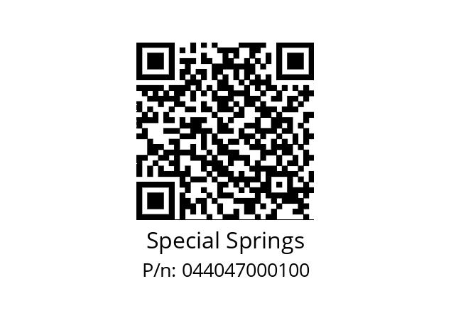   Special Springs 044047000100