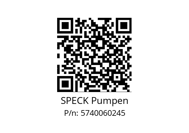   SPECK Pumpen 5740060245