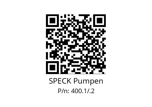   SPECK Pumpen 400.1/.2