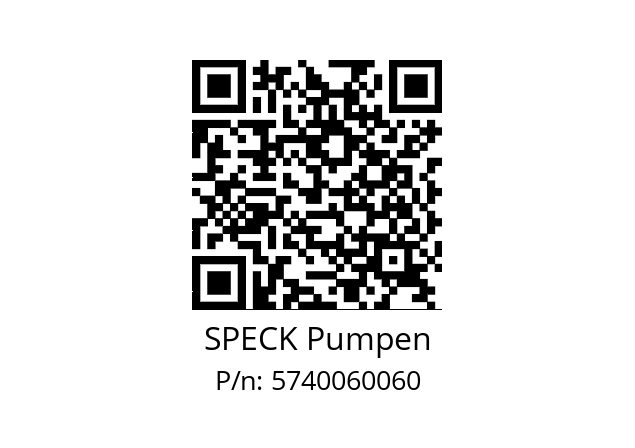   SPECK Pumpen 5740060060