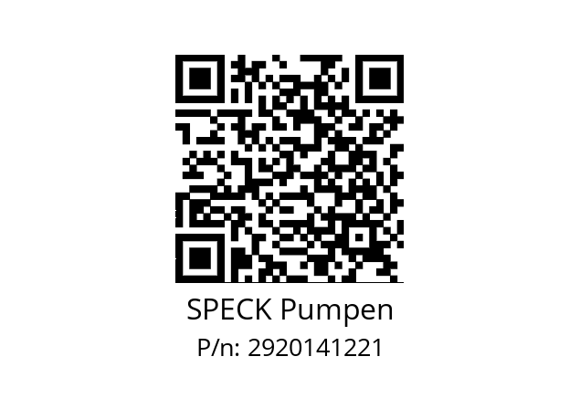   SPECK Pumpen 2920141221