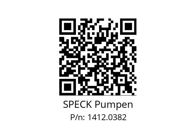   SPECK Pumpen 1412.0382